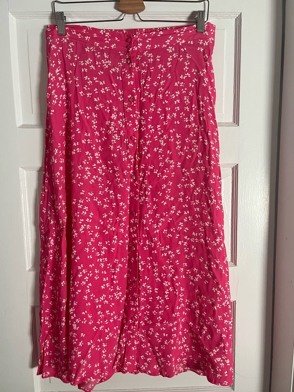 Grace & Mila Pink Midi Skirt